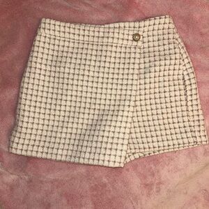 House of Harlow 1960 Pink and White Checkered Skort